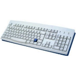 Accuratus 260 Euro USB connected- anti-glare keyboard (Beige) - There is an optional Polyurethane cover/overlay for this keyboard- please see part code VIZ-260EURO-SEELHY.