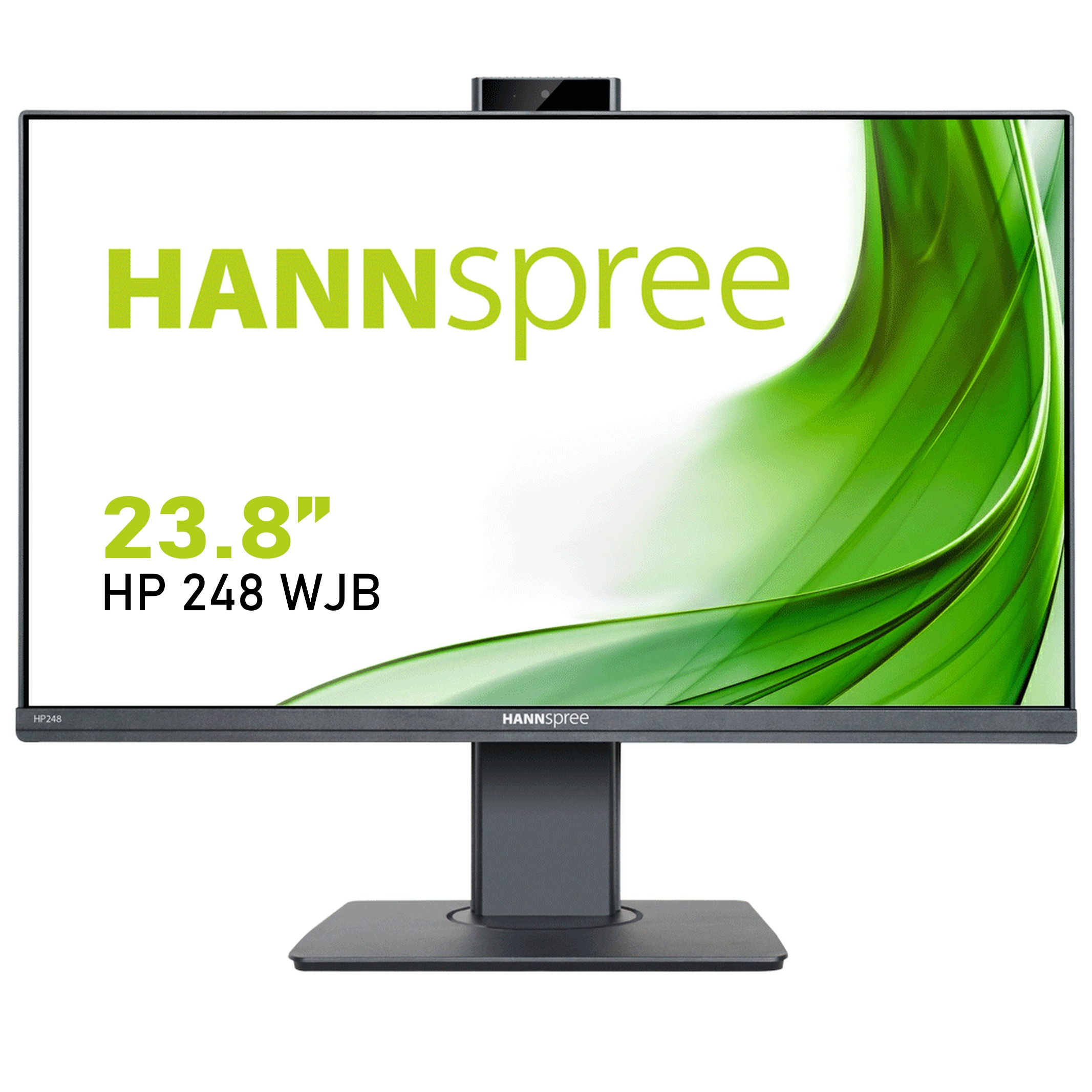 Image of Hannspree HP248WJB LED display 60.5 cm (23.8") 1920 x 1080 pixels...