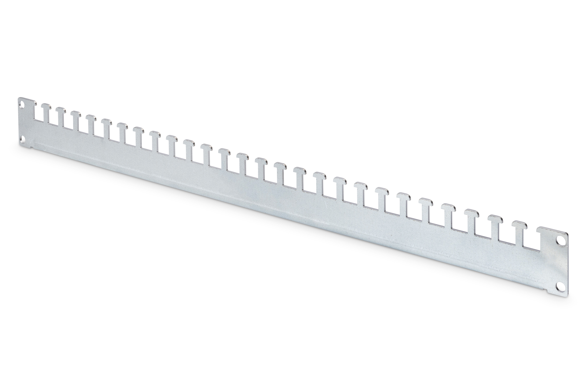 DIGITUS 19,  Kabelabfangschiene, 600 mm, silber