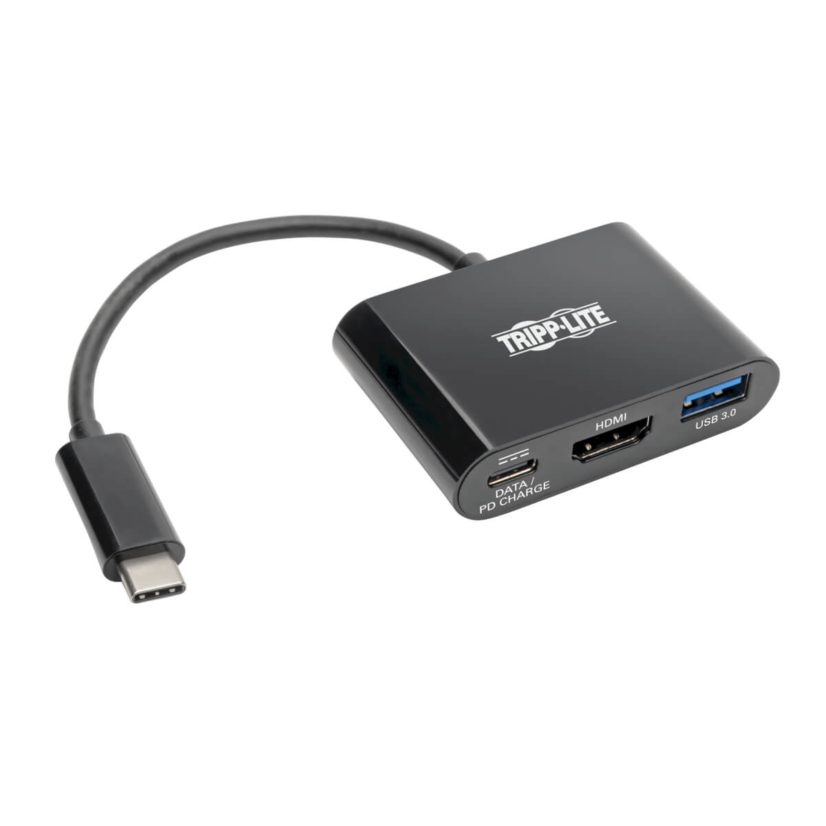 Image of Tripp Lite U444-06N-H4UB-C USB-C to HDMI 4K Adapter with USB 3.x...