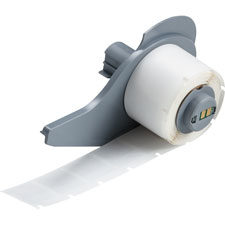 Image of Brady M71-18-427 printer label Translucent, White Self-adhesive...