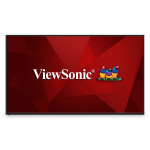 Viewsonic CDE5512 signage display Digital signage flat panel 55" LED Wi-Fi 290 cd/m² 4K Ultra HD Black Built-in processor Android 9.0 16/7