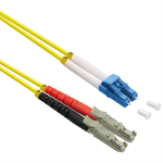 ROLINE 21.15.9517 InfiniBand/fibre optic cable 10 m E-2000 (LSH) LC Yellow