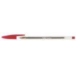 BIC Cristal Red Stick ballpoint pen Medium 50 pc(s)