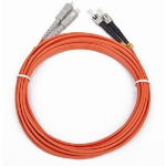 Gembird CFO-STSC-OM2-2M InfiniBand en Glasvezelkabel ST SC Oranje