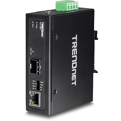 Image of Trendnet TI-F11SFP network media converter 1000 Mbit/s Black