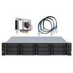QNAP TL-R1200S-RP behuizing voor opslagstations HDD-/SSD-behuizing Zwart, Grijs 2.5/3.5"