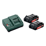 Metabo 685161000 cordless tool battery / charger Battery & charger set