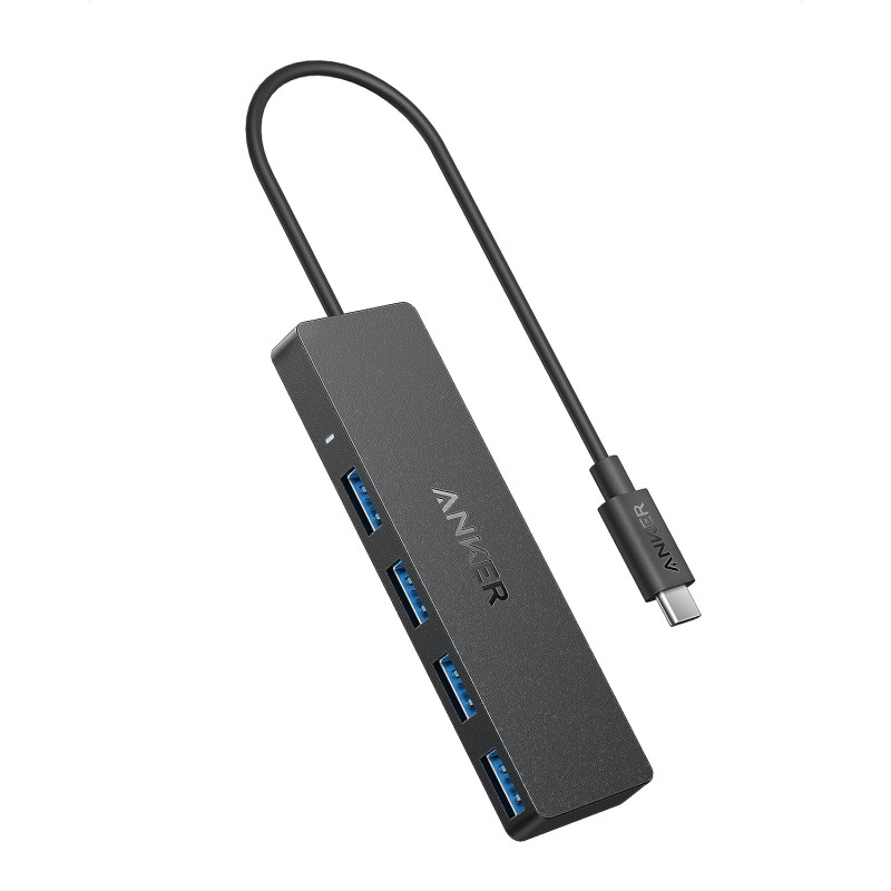 Anker Ultra Slim USB Type-C 5000 Mbit/s Black
