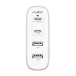 Rocstor Y10A245-W1 mobile device charger White Indoor