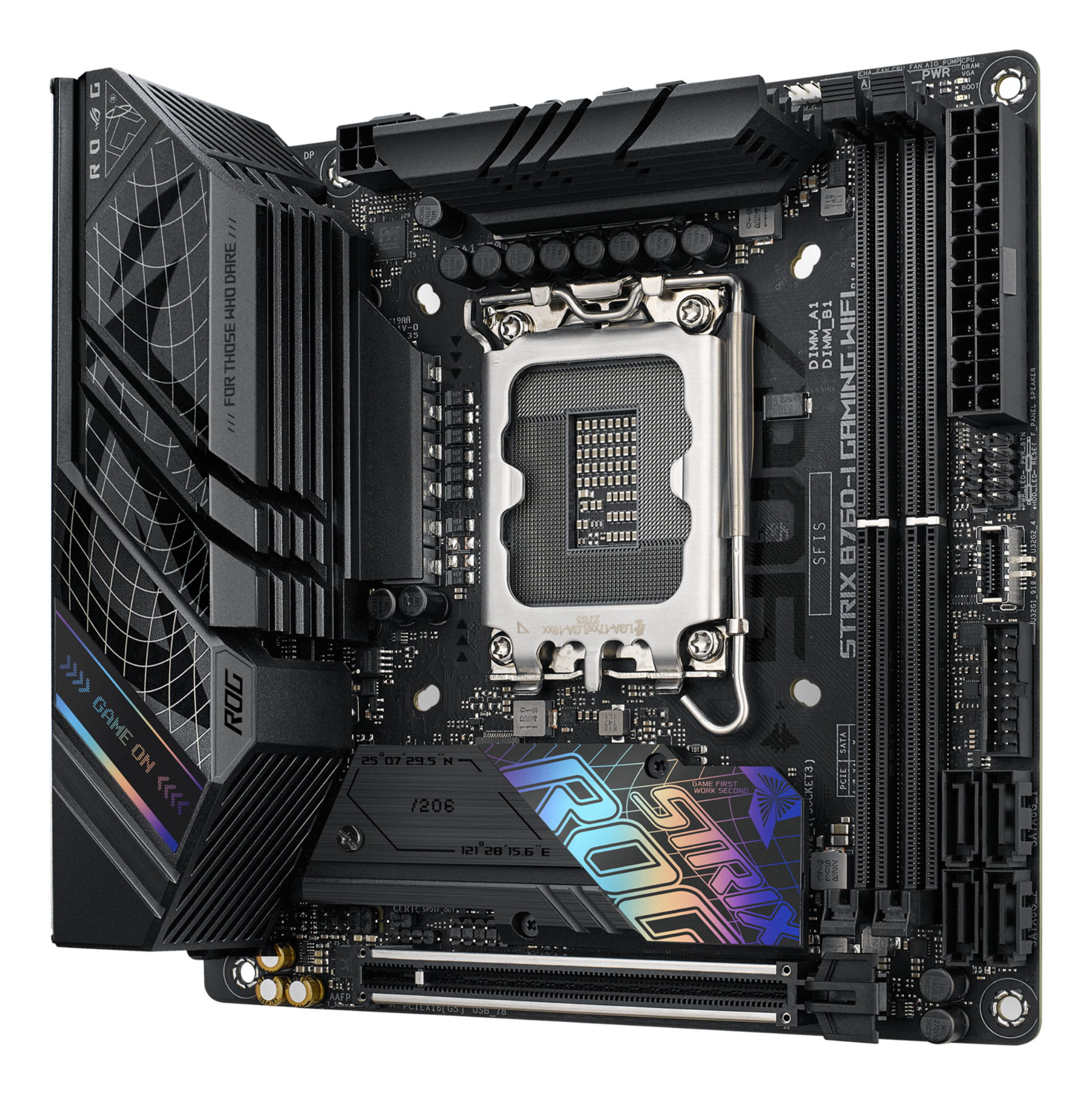 ASUS ROG STRIX B760-I GAMING WIFI Intel B760 LGA 1700 mini ITX, 126 in ...