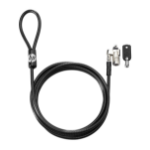 HP Candado de seguridad HP T1A62AA Llave - Acero galvanizado, 1.83 m, Laptops