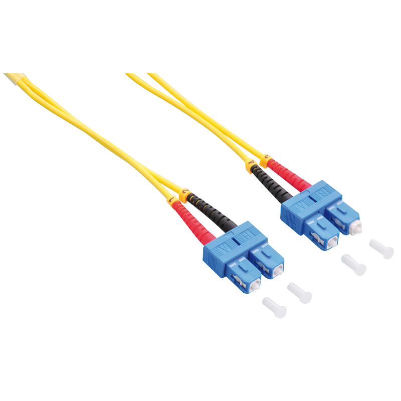 Image of LogiLink FP0SC05 fibre optic cable 5 m SC OS1/OS2 Yellow