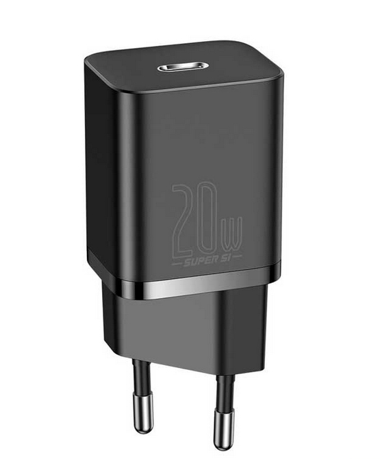 Baseus Super Si Smartphone Black AC Indoor