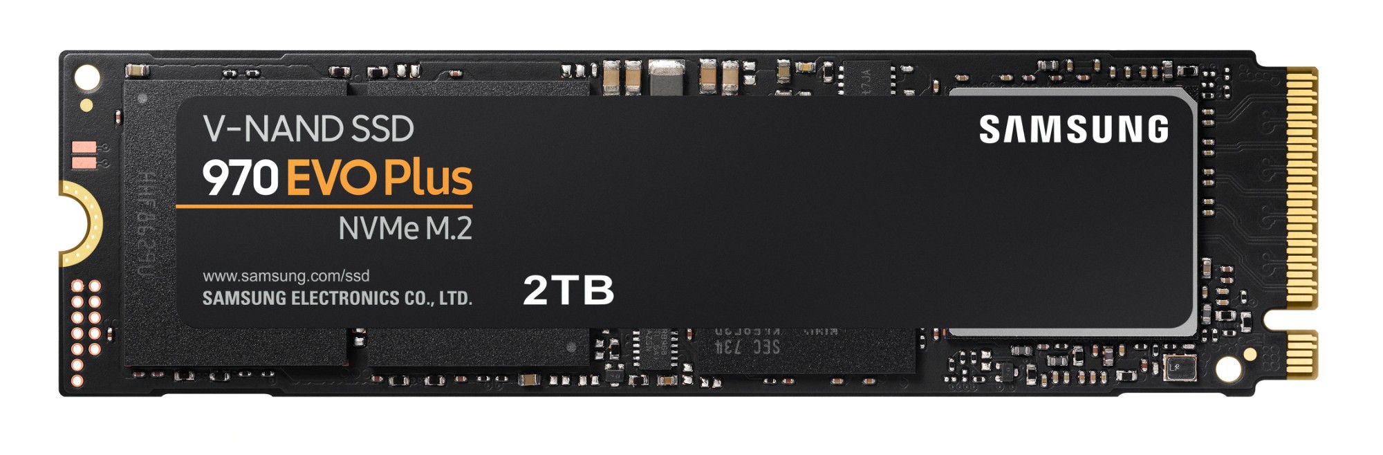 SAMSUNG 970 EVO Plus SSD 2TB - M.2 NVMe Interface Internal Solid State  Drive with V-NAND Technology (MZ-V7S2T0B/AM)
