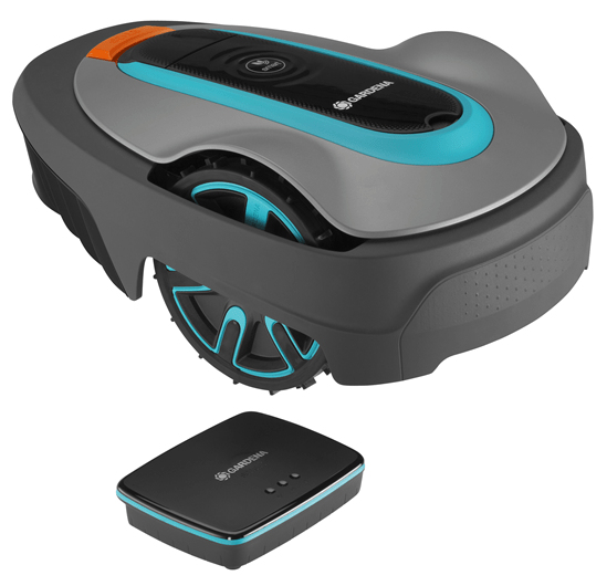Image of Gardena SILENO city 600 - Robotic lawn mower - 600 m² - 16 cm -...