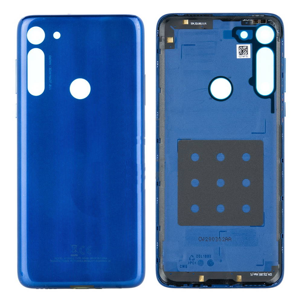 EU Product - Moto G8 Battery Cover Blue thumbnail