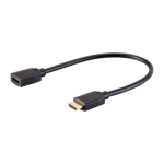 Monoprice 38642 HDMI cable 12.2" (0.31 m) HDMI Type A (Standard) Black