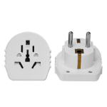 Microconnect PETRAVEL15 power plug adapter Universal White