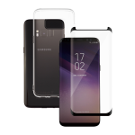 PanzerGlass SAFE. by ® 2-in-1 Pack Samsung Galaxy S8 | Ultra-Wide Fit