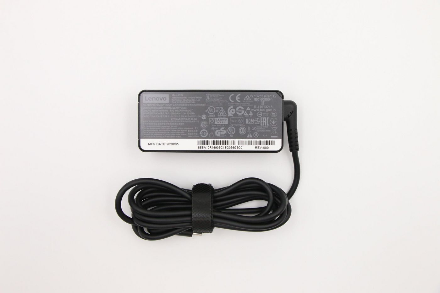 Lenovo PD,45W,20/15/9/5V,3P,WW,CHY - Approx 1-3 working day lead.