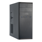 Chieftec HQ-01B computerbehuizing Midi Tower Zwart