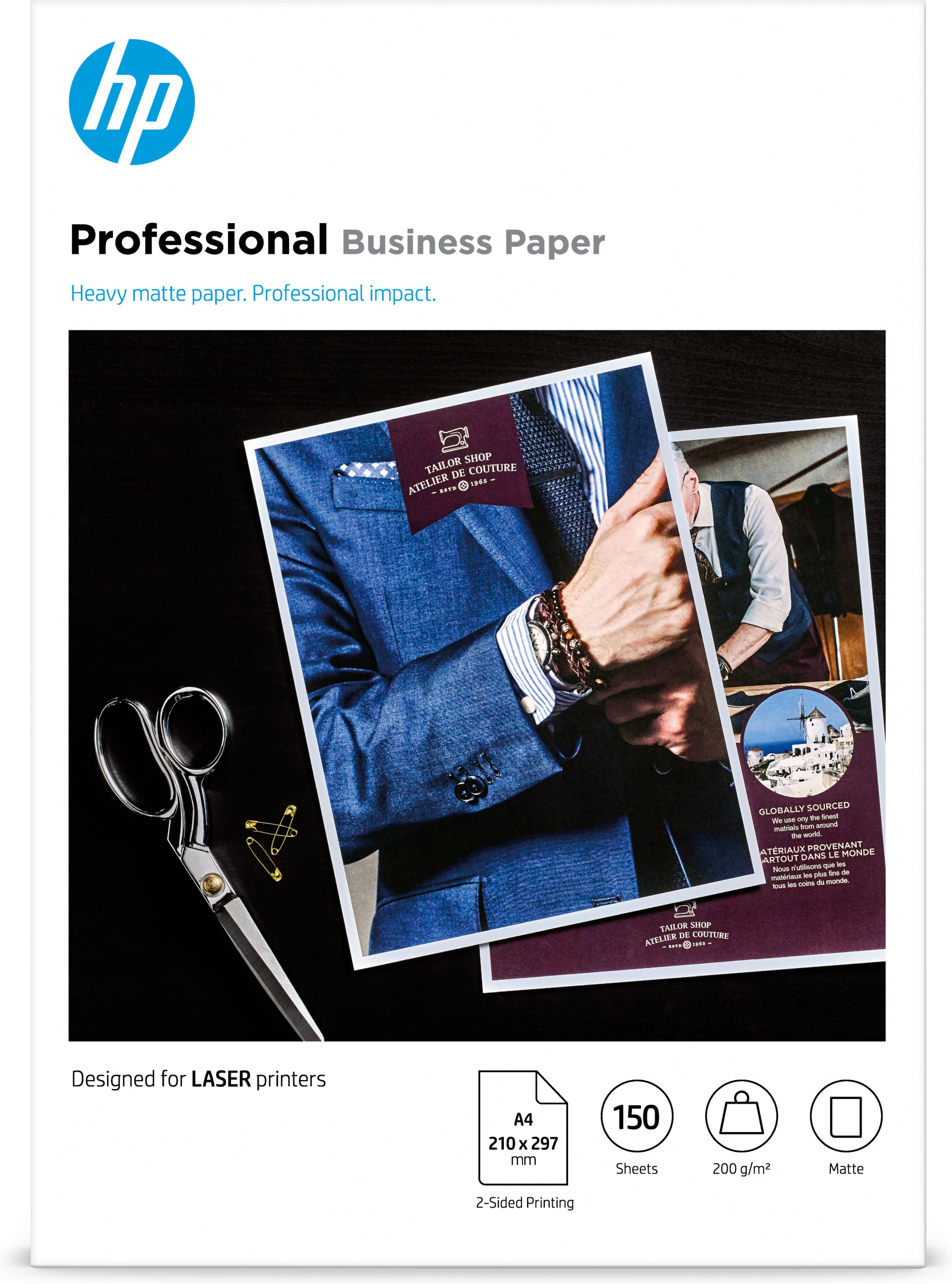 Image of HP Professional Business Paper Matte 200 g/m2 A4 (210 x 297 mm)...