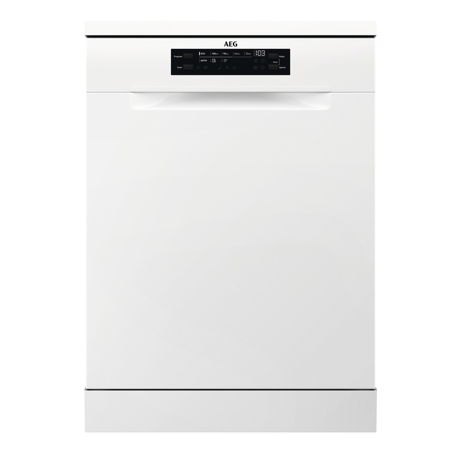 Photos - Other for Computer AEG Series 6000 13 Place Settings Freestanding Dishwasher - White 91151421 