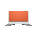 HP Color LaserJet Comet Red Storage Stand