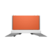 HP Color LaserJet Comet Red Storage Stand