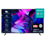 Hisense 100U7KQTUK TV 2.54 m (100") 4K Ultra HD Smart TV Wi-Fi Grey 1000 cd/mÂ²