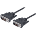 Manhattan Digital DVI-D Dual Link Video Cable, 3m, Male to Male, Fully Shielded, Compatible with DVD-D, Black, Lifetime Warranty