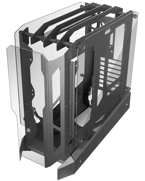 Mars Gaming Black Mc-Edge Midi Tower