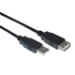Weltron 90-USB-AAEX-01 USB cable 12.2" (0.31 m) USB 2.0 USB A Black