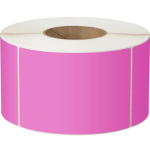 Calibor LA100150TP1AC25MMPPI self-adhesive label Rectangle Permanent Pink 400 pc(s)