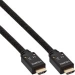 InLine HDMI Active cable, HDMI-High Speed with Ethernet, M/M, Nylon braid, 20m