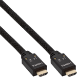 InLine HDMI Active cable, HDMI-High Speed with Ethernet, M/M, Nylon braid, 25m