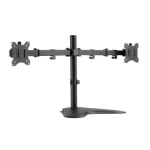 Equip 17"-32" Economy Dual Monitor Tabletop Stand