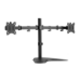 Equip Soporte de sobremesa económico para dos monitores de 17"-32