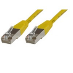Microconnect Rj-45/Rj-45 Cat6 0.5m networking cable Yellow F/UTP (FTP)