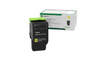 Image of Lexmark 78C20Y0 Toner-kit yellow return program, 1.4K pages for...
