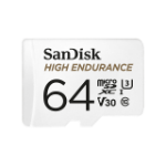 SanDisk High Endurance microSD 64 GB MicroSDXC UHS-II Class 10
