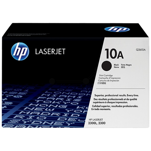 Image of HP Q2610A/10A Toner cartridge black, 6K pages ISO/IEC 19752 for HP...