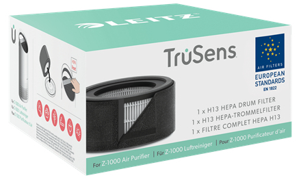 Leitz Replacement 2-In-1 H13 HEPA Filter for TruSens Z-1000 Small Air Purifier