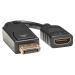 Tripp Lite P136-000-BP video cable adapter 5.91" (0.15 m) DisplayPort HDMI Type A (Standard) Black