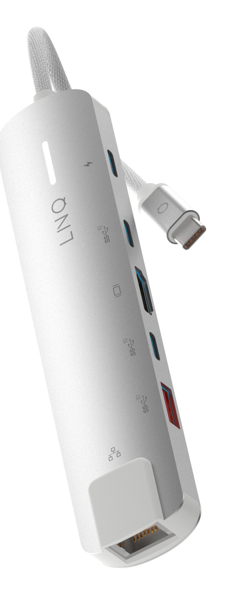 LINQ 6in1 Pro USB-C 10Gbps Multiport Hub with 4K HDMI and Ethernet