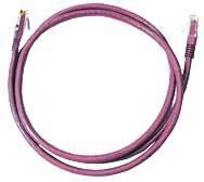 Image of Microconnect Cat6 UTP - 0.5M LSZH networking cable Purple U/UTP (UTP)