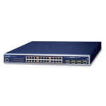 PLANET WGSW-24040HP4 network switch Managed L2/L4 Gigabit Ethernet (10/100/1000) Power over Ethernet (PoE) Blue
