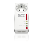 FRITZ!Powerline 1220E 1200 Mbit/s Ethernet LAN Wit 1 stuk(s)