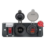 RAM Mounts 560005 mobile device charger Smartphone Grey Fast charging Auto